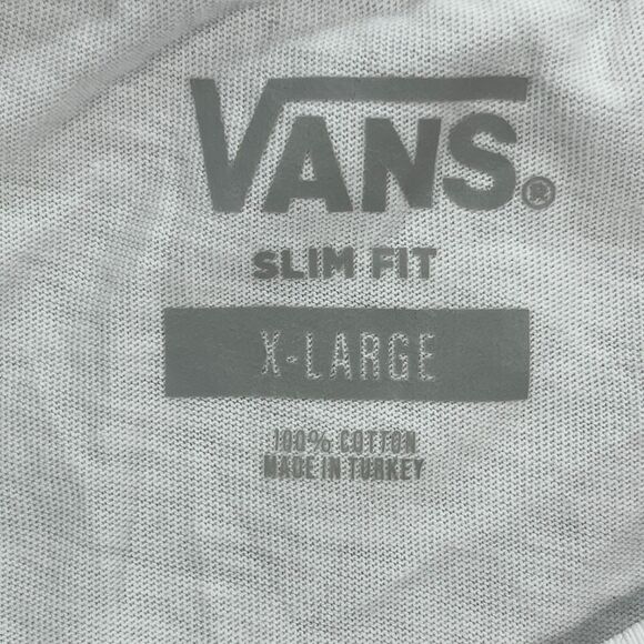 Vans Off The Wall T Shirt Mens XL White Cotton Slim Fit Graphic Barcelona 1966 - Picture 7 of 10